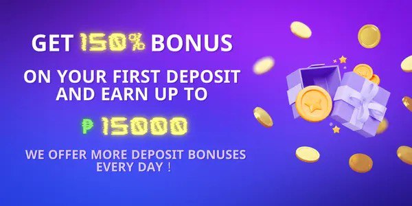 DLTV first deposit bonus banner with golden coins and gift box
